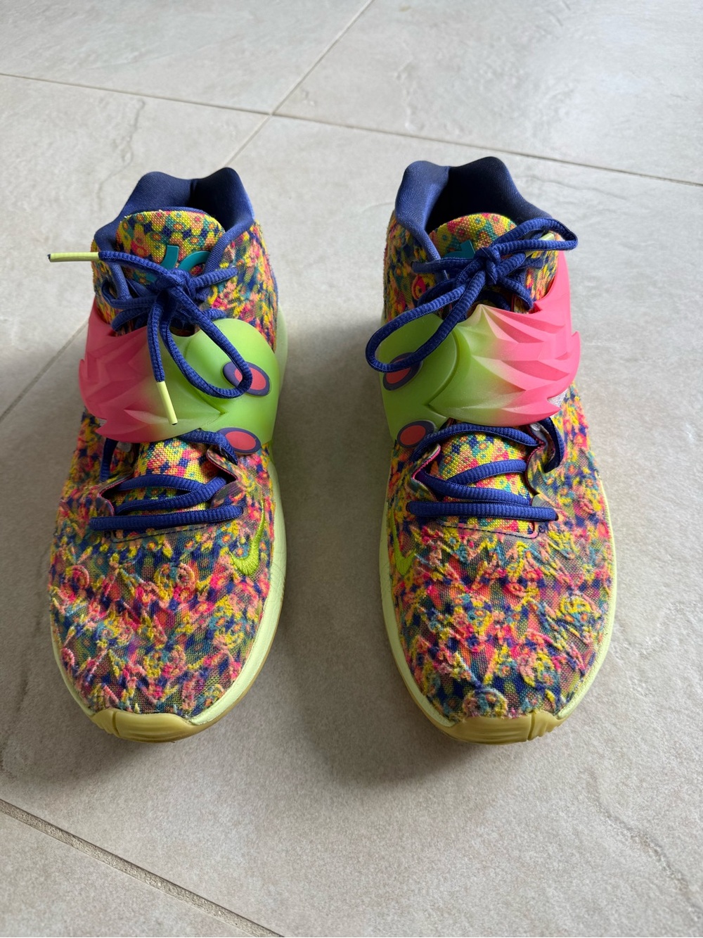 Nike KD 14 Ron English 1 Lapis Hyper Pink Basketball Shoes